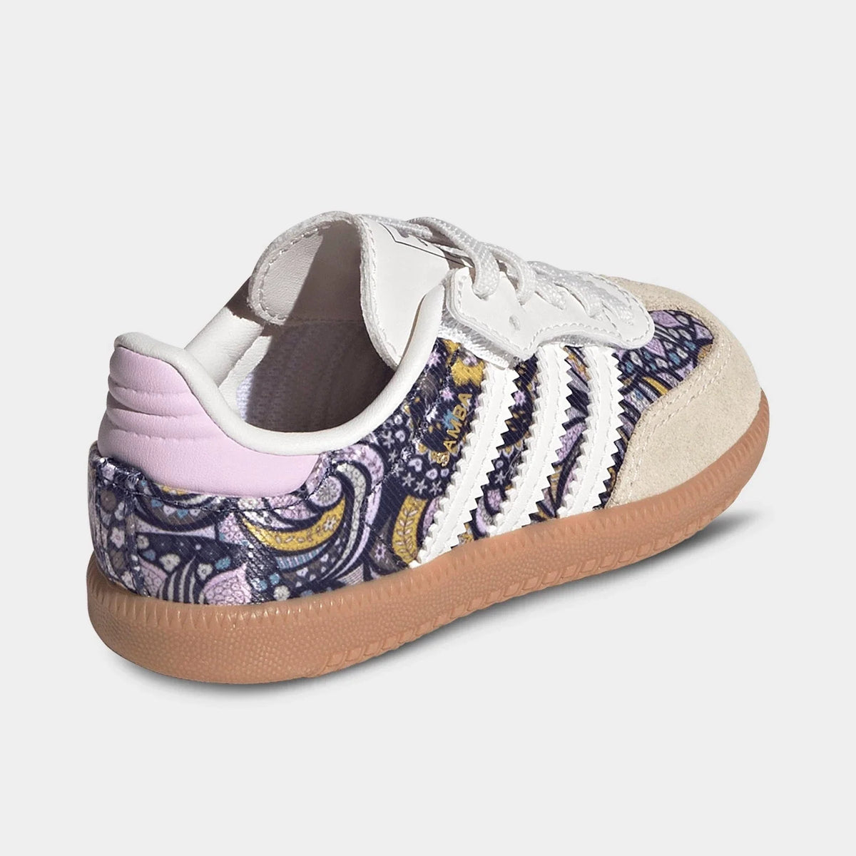 Toddler Girls' Floral Hook-And-Loop Sneakers