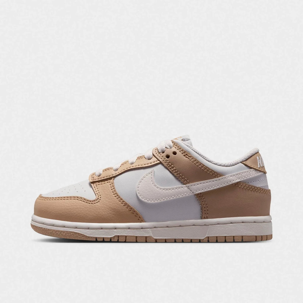Little Kids' Leather Low-Top Sneakers - Brown