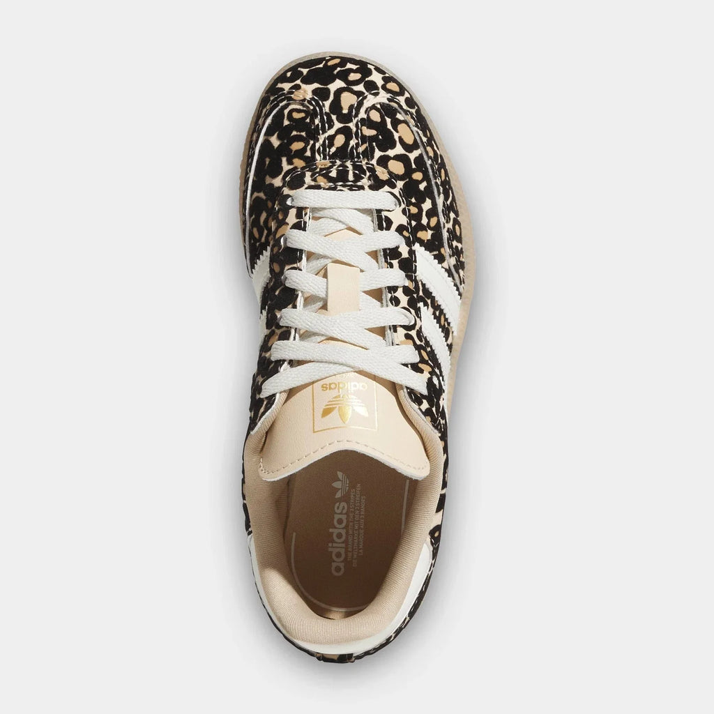 Little Kids' Animal Print Leather Sneakers
