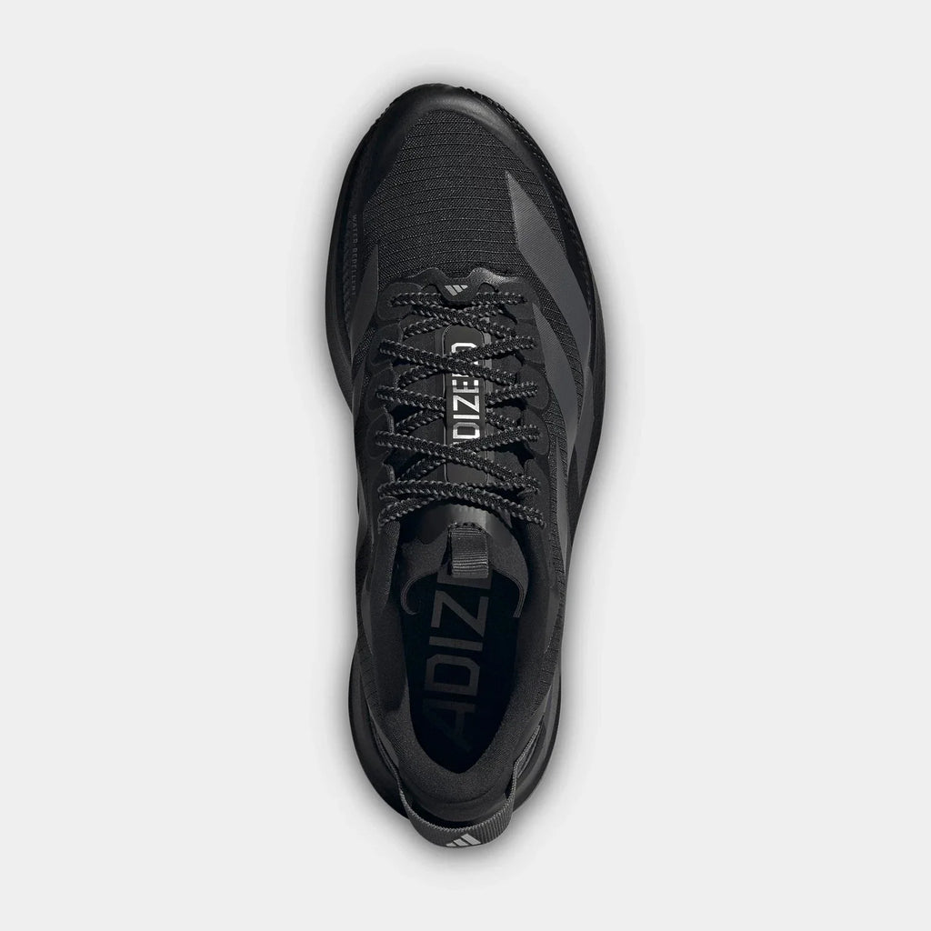 Men's Water-Resistant Trail Running Shoes - Black