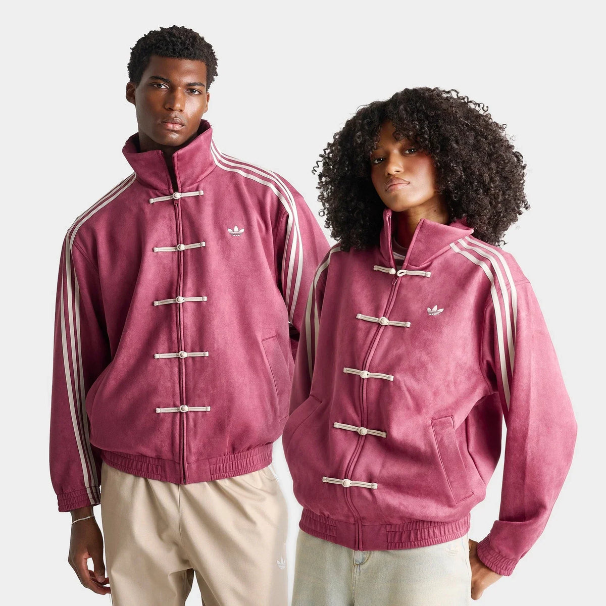 Unisex Recycled Full-Zip Stand-Collar Jacket