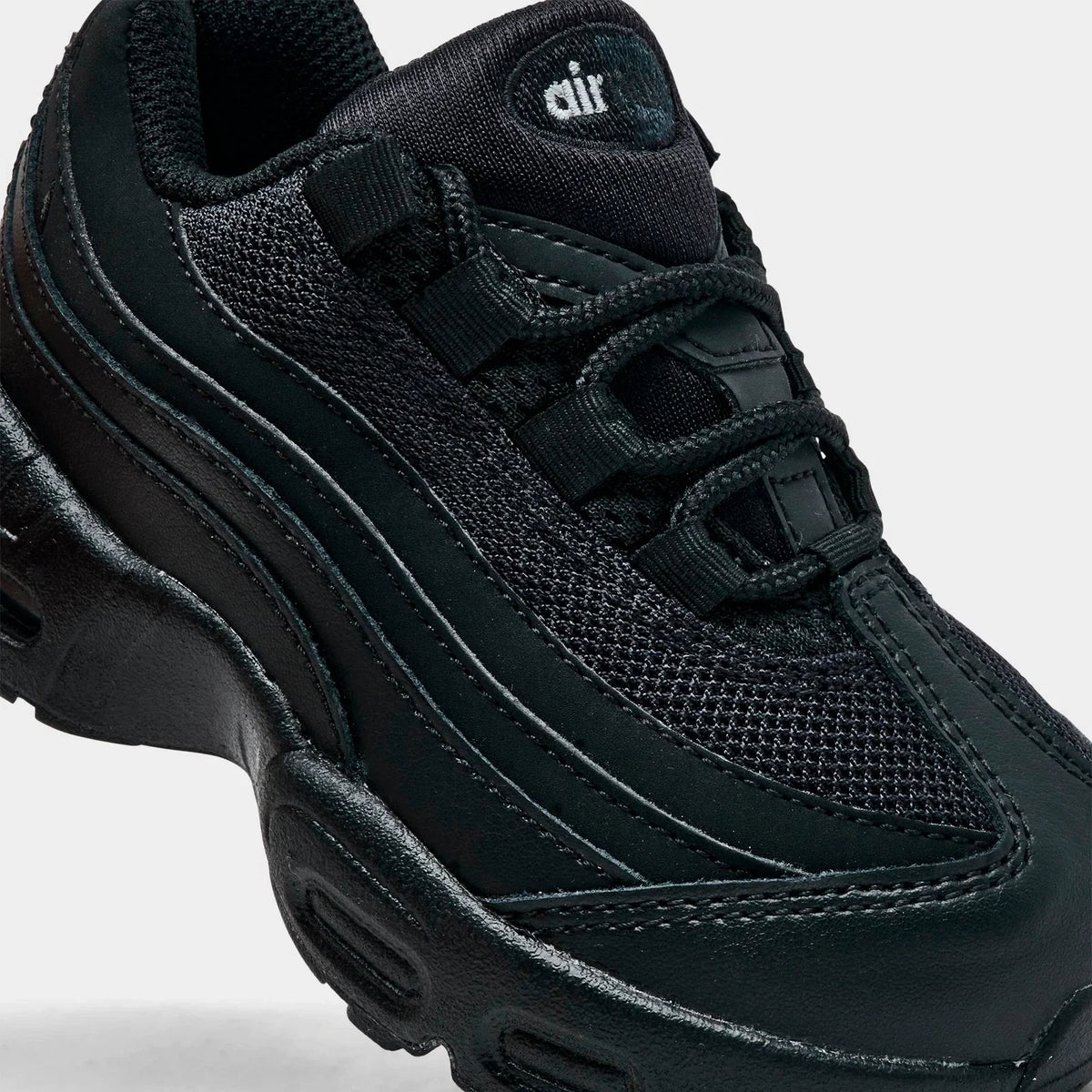 Toddler Mesh And Leather Casual Sneakers