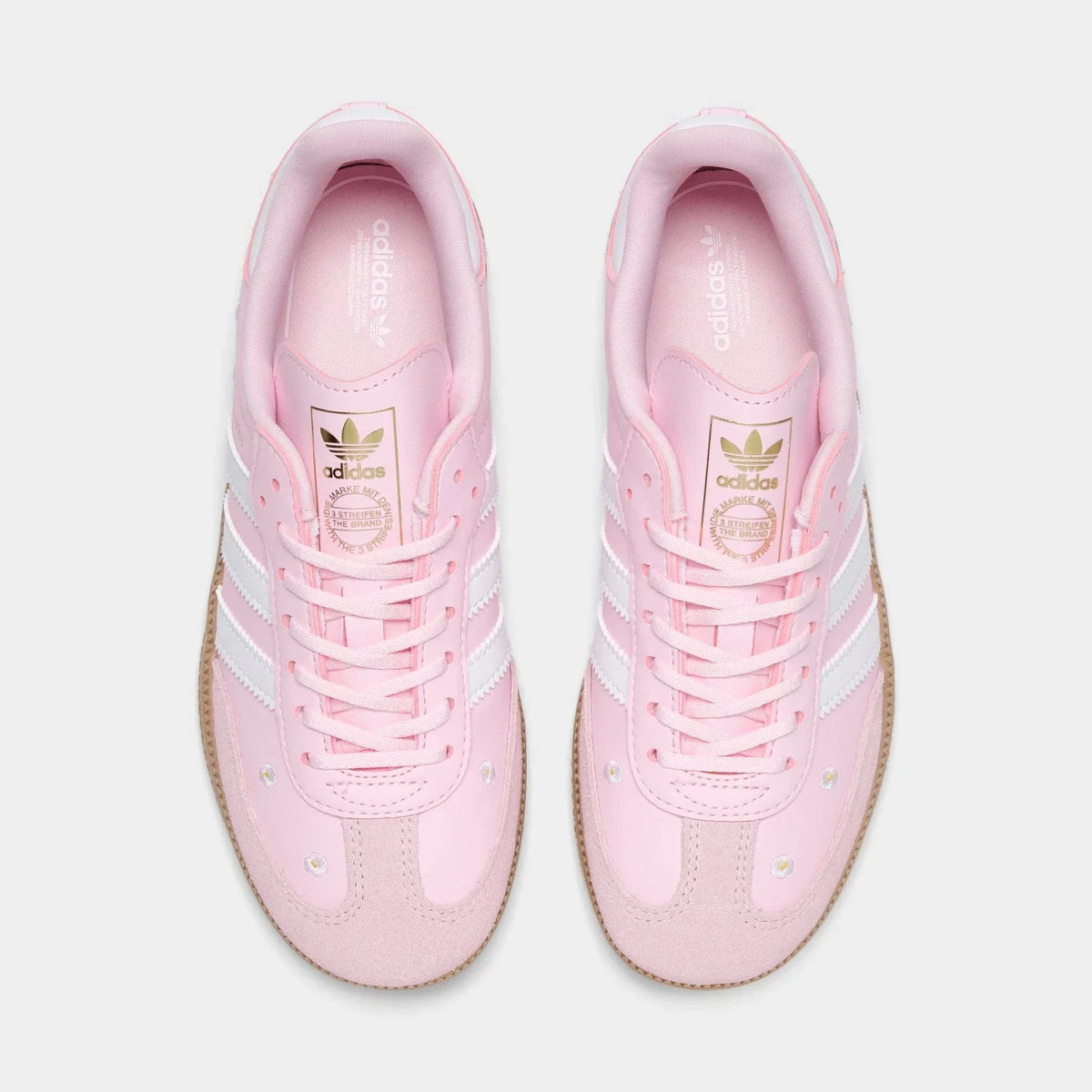 Girls' Leather And Suede Low-Top Sneakers