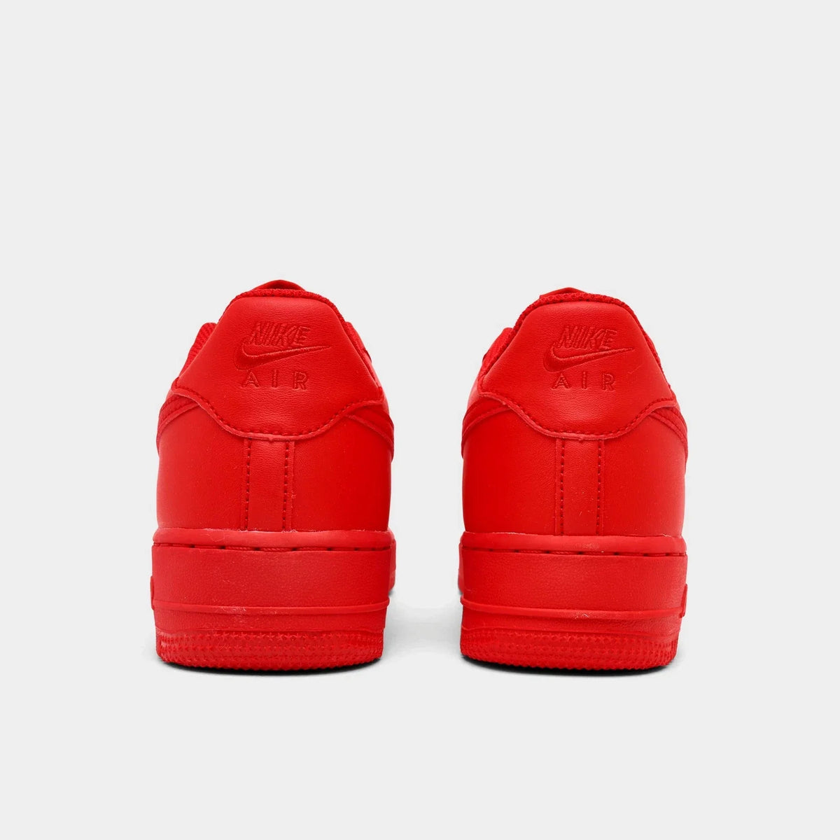 Big Kids' Leather Low Top Sneakers - Red