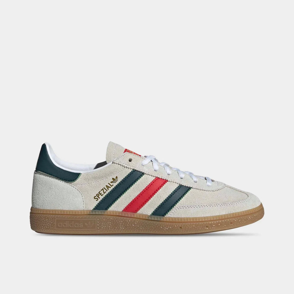 Men's Perforated Leather Low-Top Sneakers