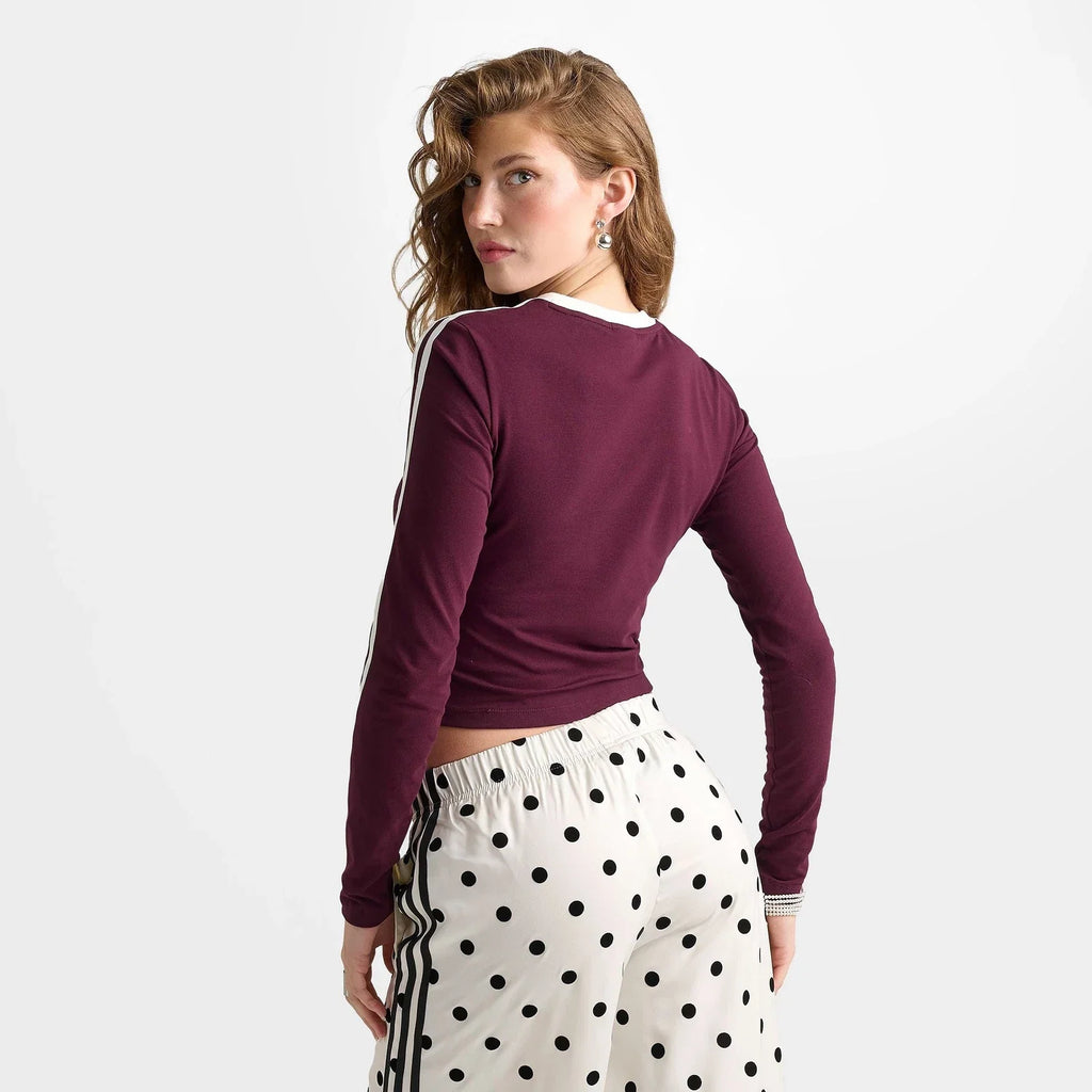 Women's Slim Long-Sleeve Stretch T-Shirt