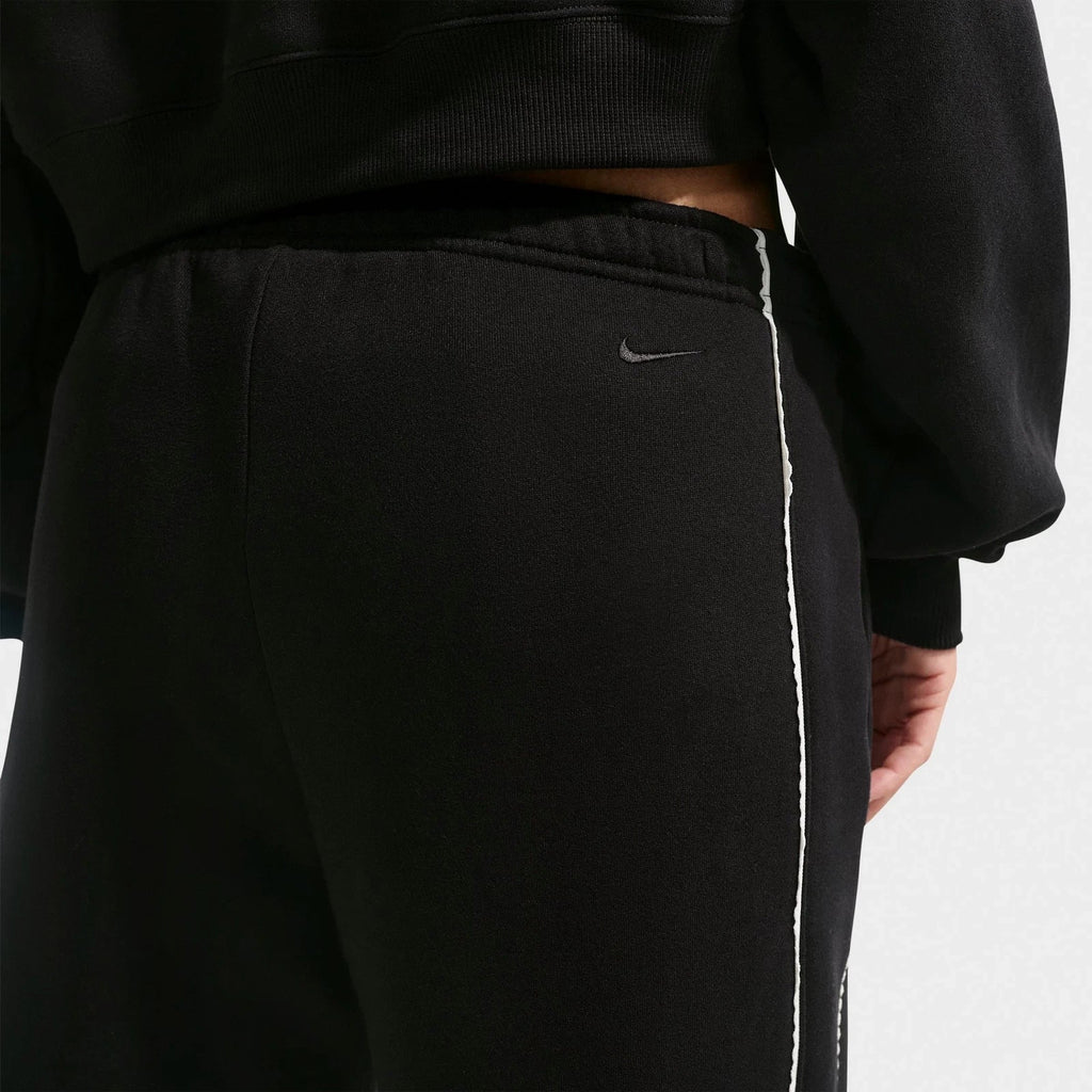 Women's Mid-Rise Wide-Leg Fleece Pants