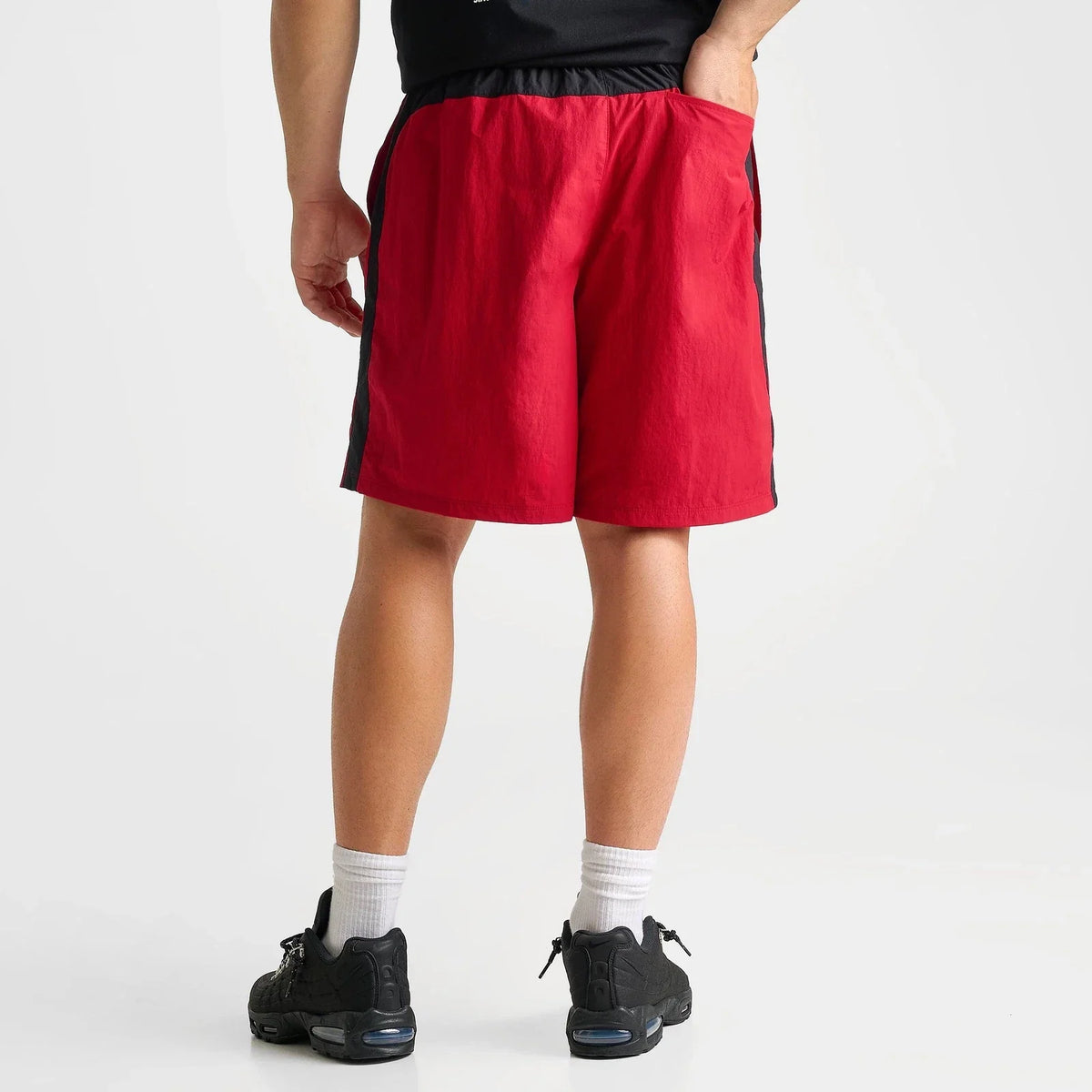 Men's Nylon Mid-Thigh Sport Shorts