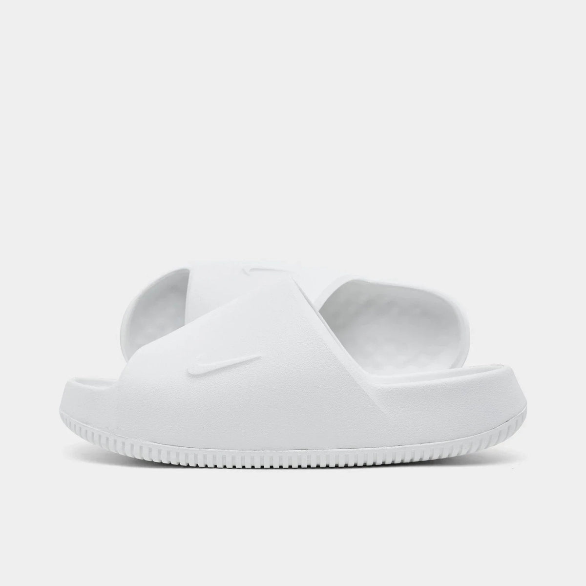 Women's Contoured Foam Slide Sandals - White