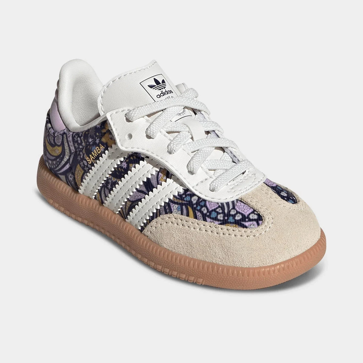 Toddler Girls' Floral Hook-And-Loop Sneakers