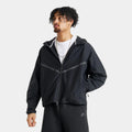 Men's Stretch Knit Full-Zip Hooded Jacket
