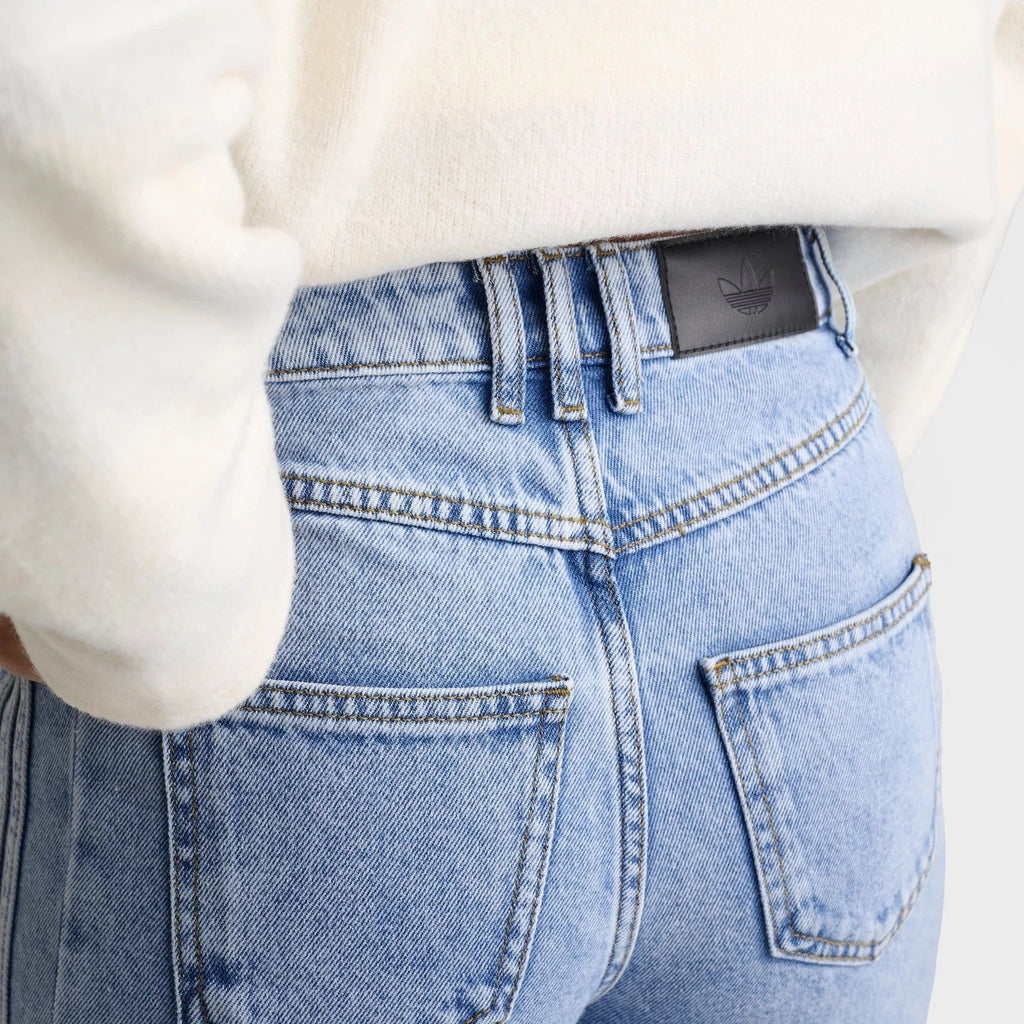 Women's Mid-Rise Wide-Leg Denim Pants