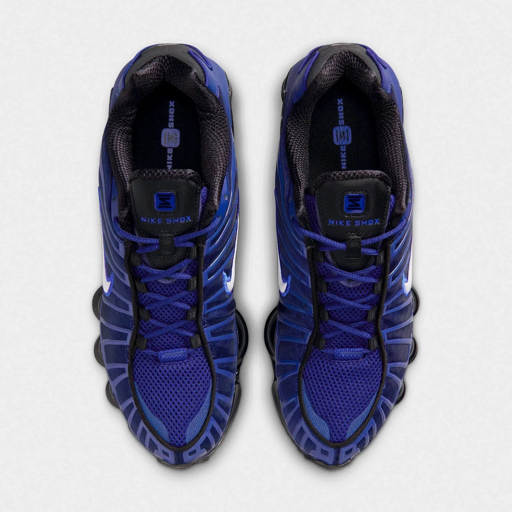 Men's Mesh Column Cushion Sneakers - Blue