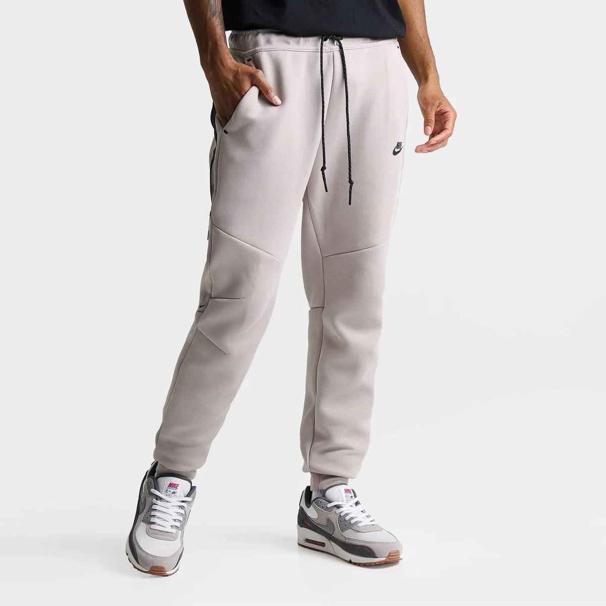 Men's Slim Fleece Jogger Pants - Gray