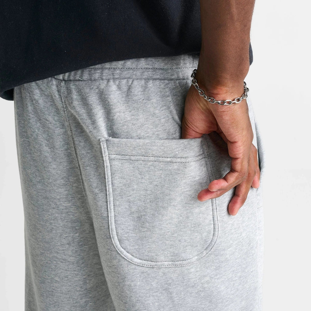 Men's Oversized Open-Hem Fleece Sweatpants