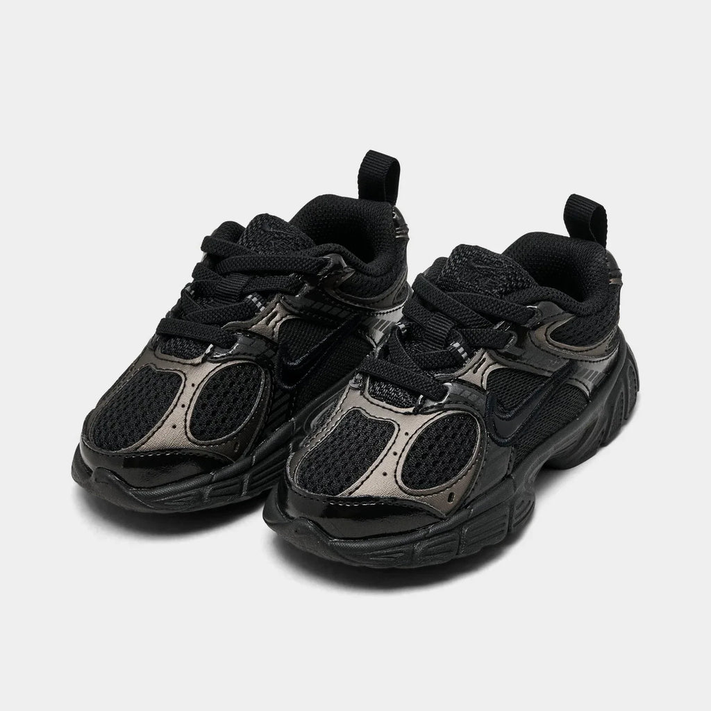 Toddler Mesh Stretch-Lace Sneakers - Black