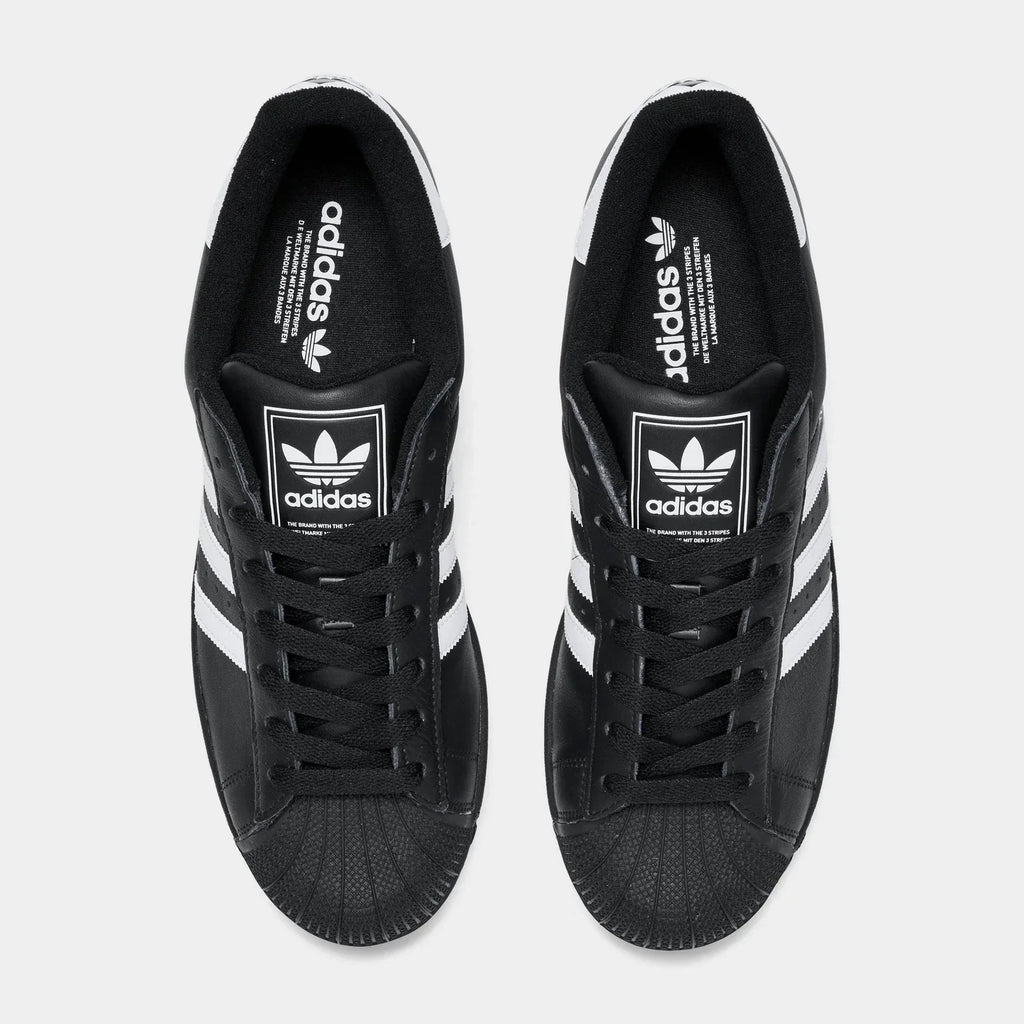 Men's Shell-Toe Leather Low-Top Sneakers