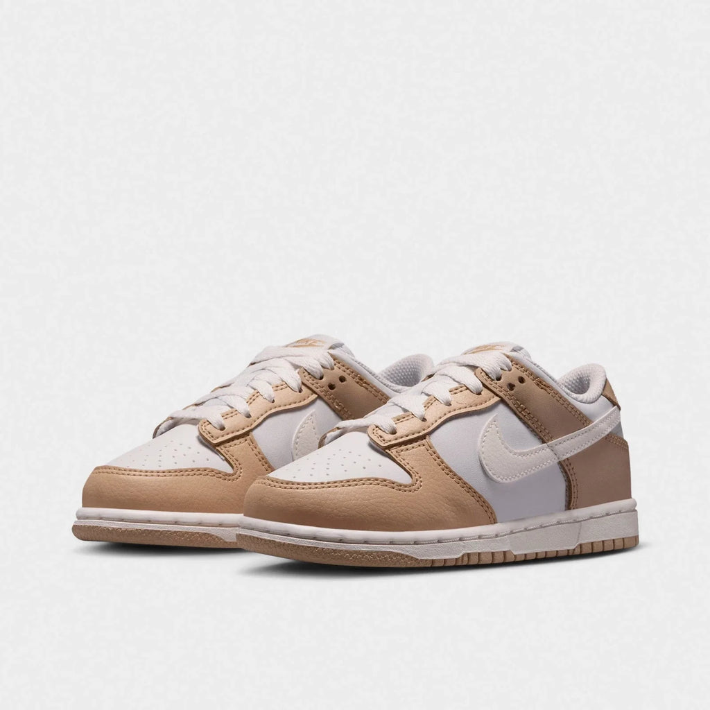 Little Kids' Leather Low-Top Sneakers - Brown