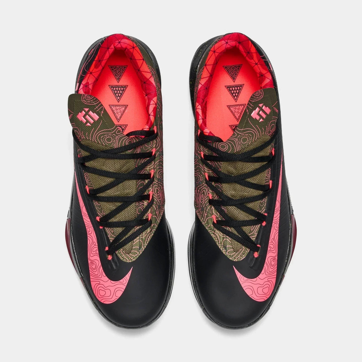 Men's Low-Top Basketball Shoes - Black