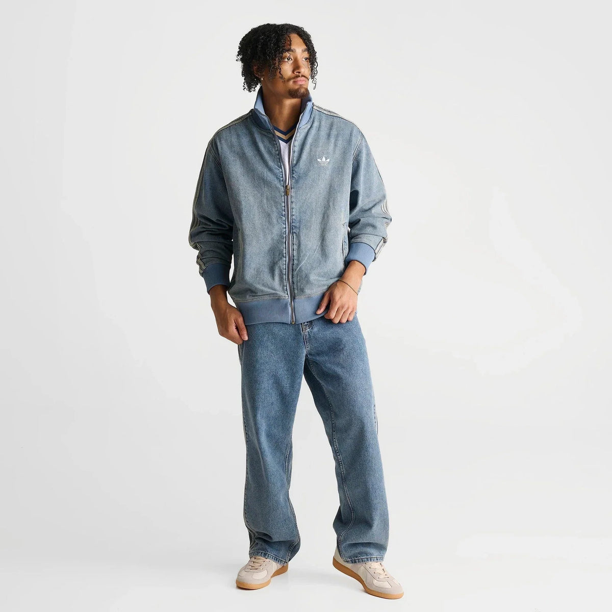 Men's Mid-Rise Straight Denim Jeans