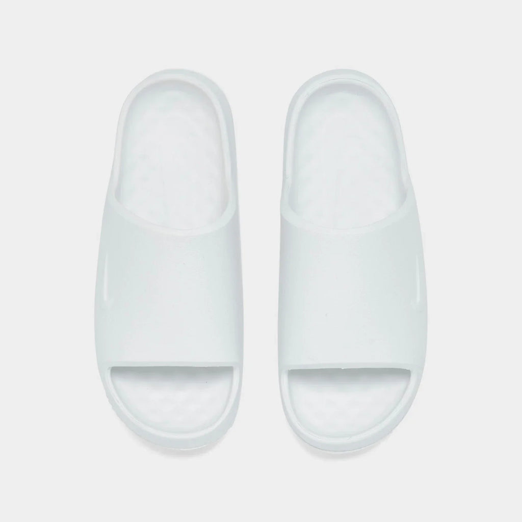 Women's Contoured Foam Slide Sandals - White