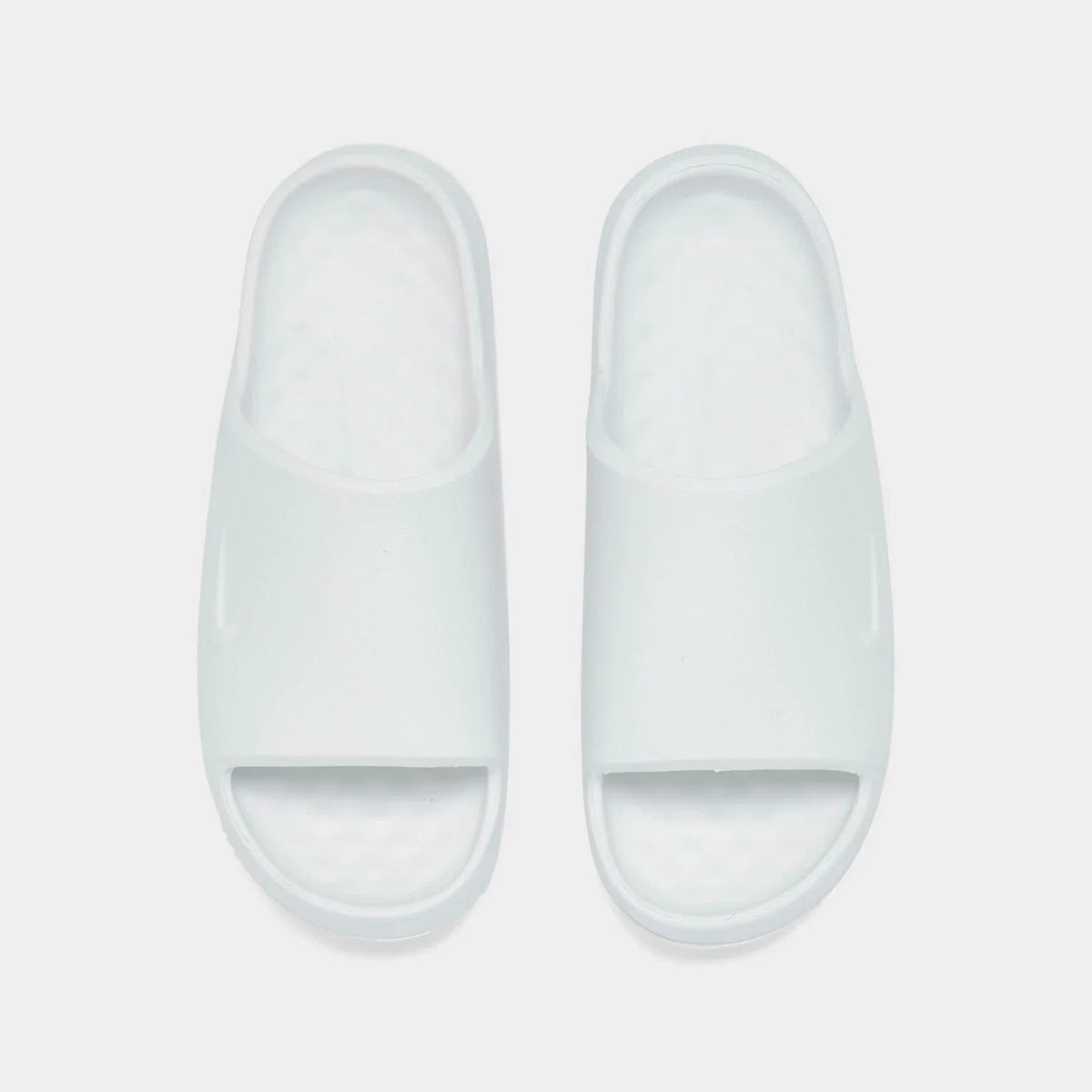 Women's Contoured Foam Slide Sandals - White