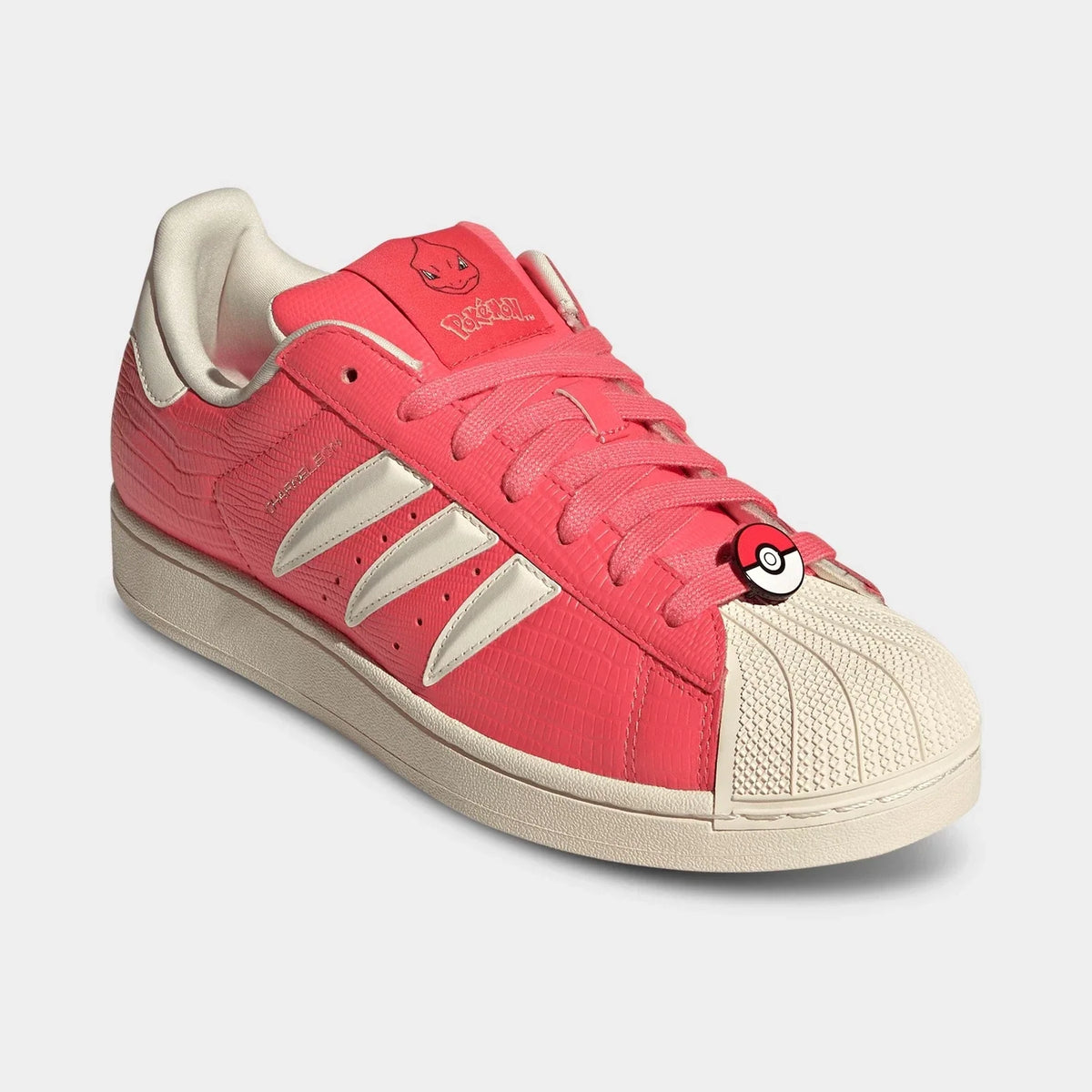 Men's Textured Leather Shell-Toe Sneakers