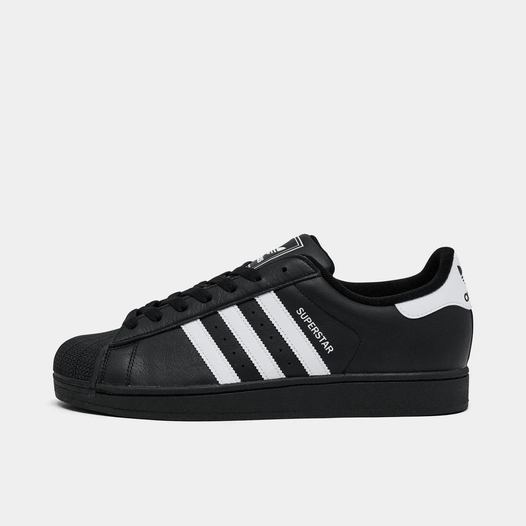 Men's Shell-Toe Leather Low-Top Sneakers