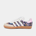 Girls' Little Kids' Floral Leather Sneakers