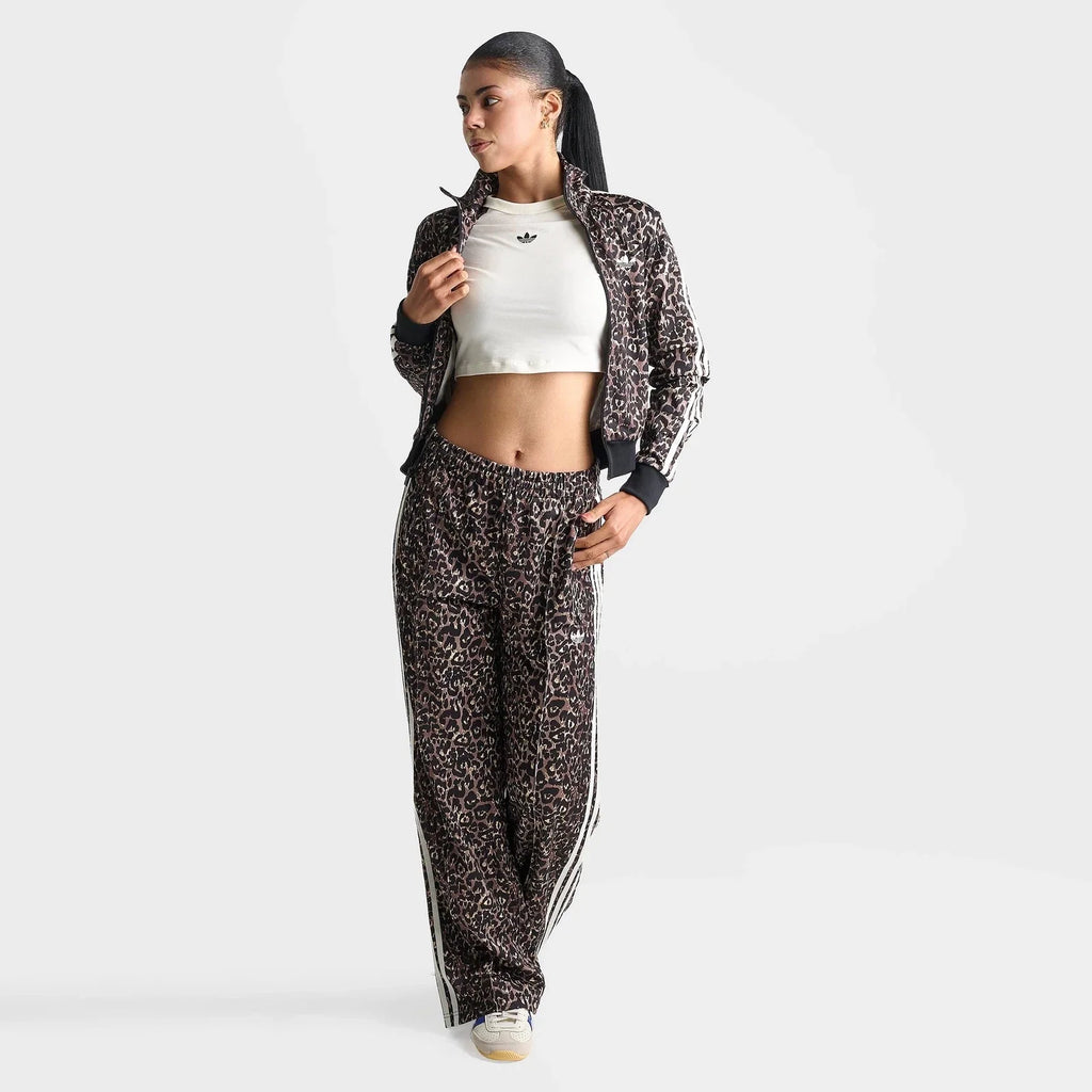 Women's Leopard Print Track Jacket
