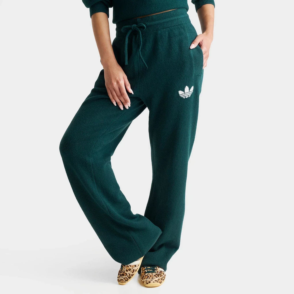 Women's Loose-Fit Wool-Blend Knit Pants