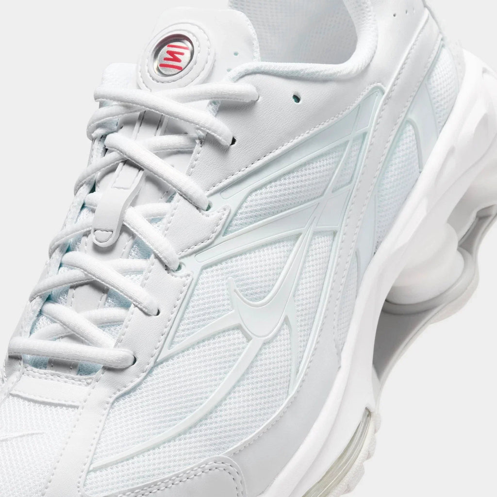 Men's Mesh And Leather Casual Sneakers