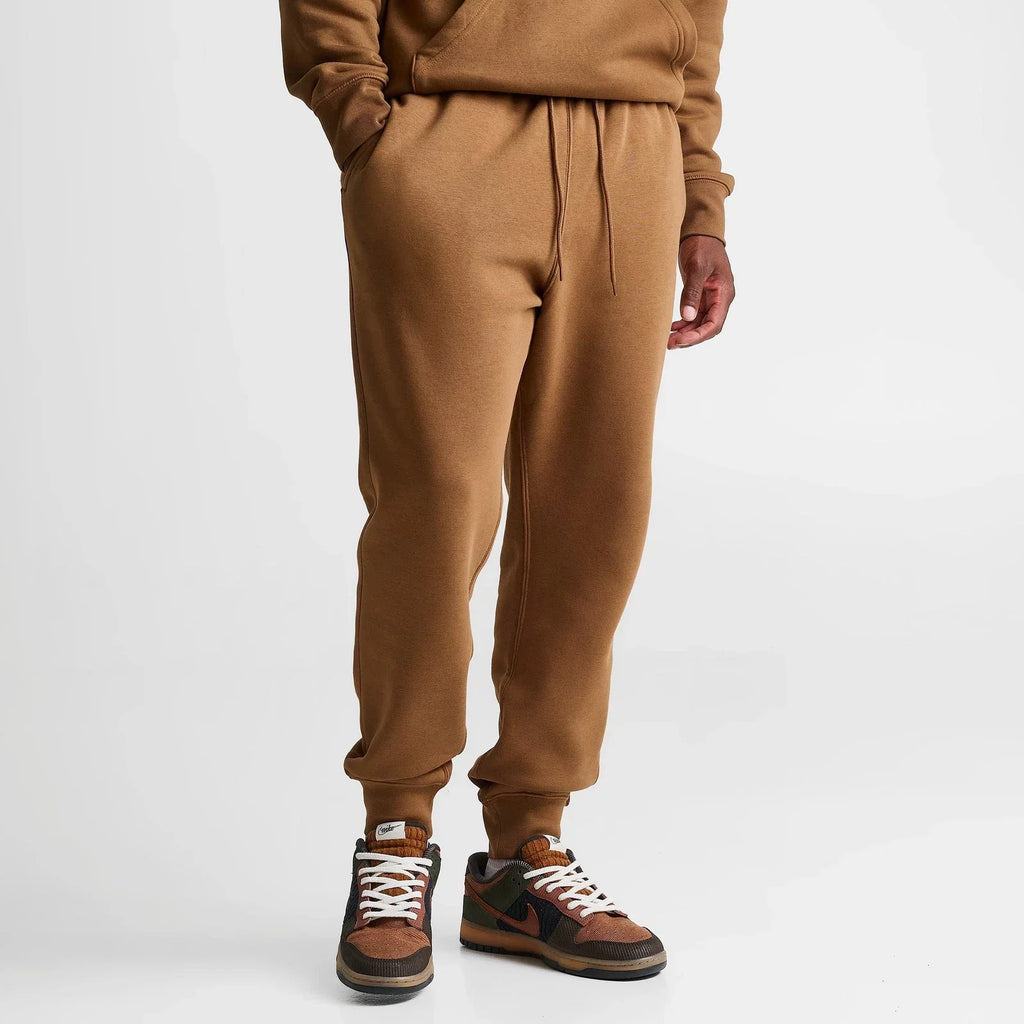 Men's Brushed Fleece Tapered Jogger Pants