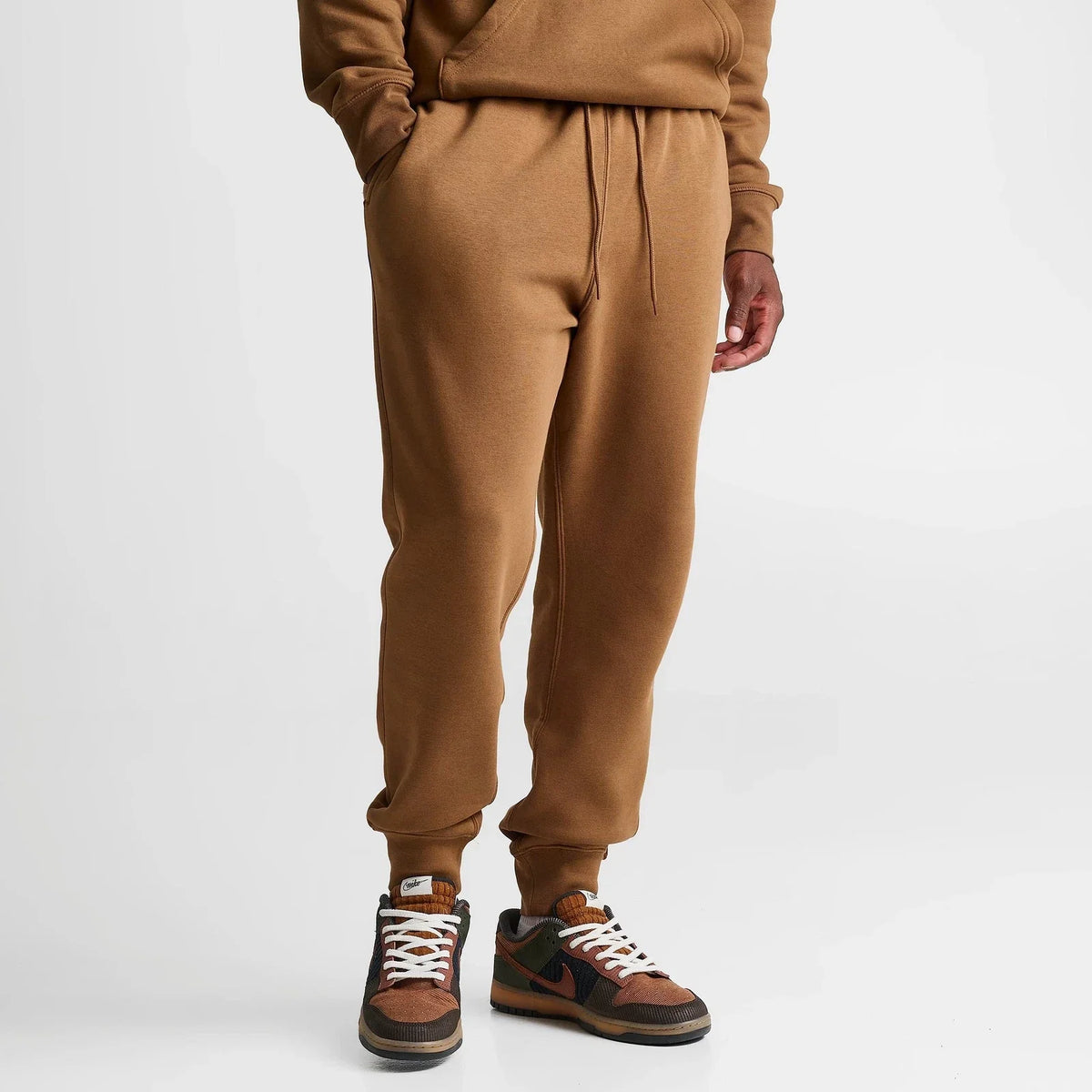 Men's Brushed Fleece Tapered Jogger Pants