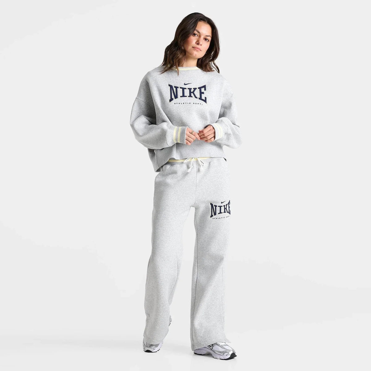 Women's Oversized Fleece Crewneck Sweatshirt