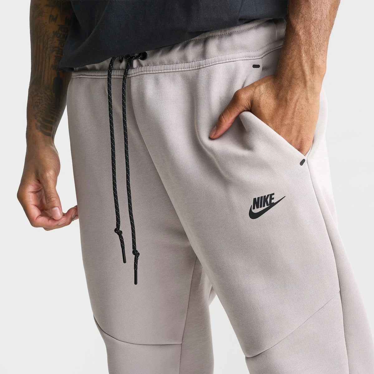Men's Slim Fleece Jogger Pants - Gray
