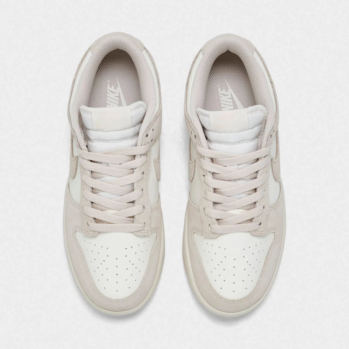 Women's Leather And Suede Low-Top Sneakers