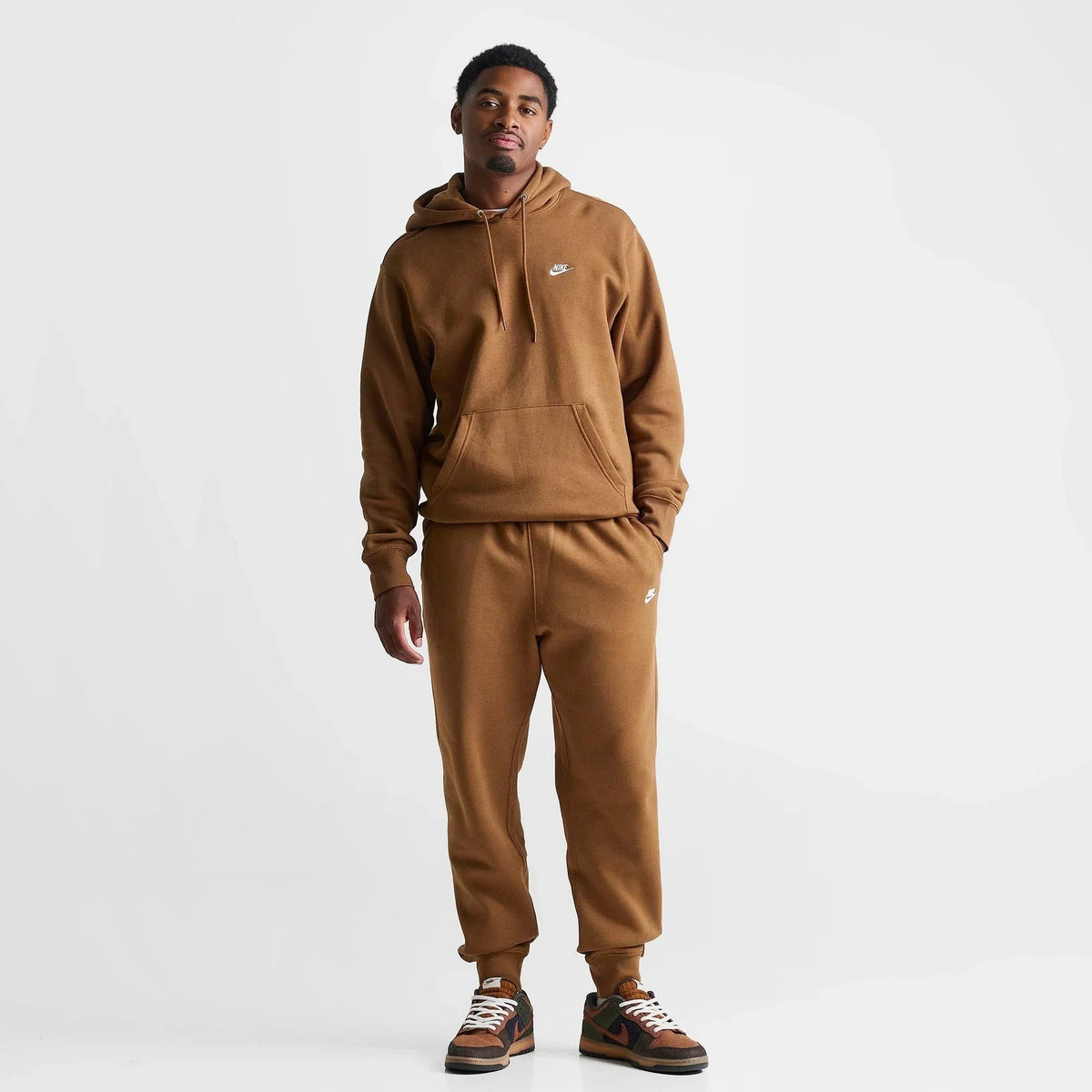Men's Brushed Fleece Tapered Jogger Pants