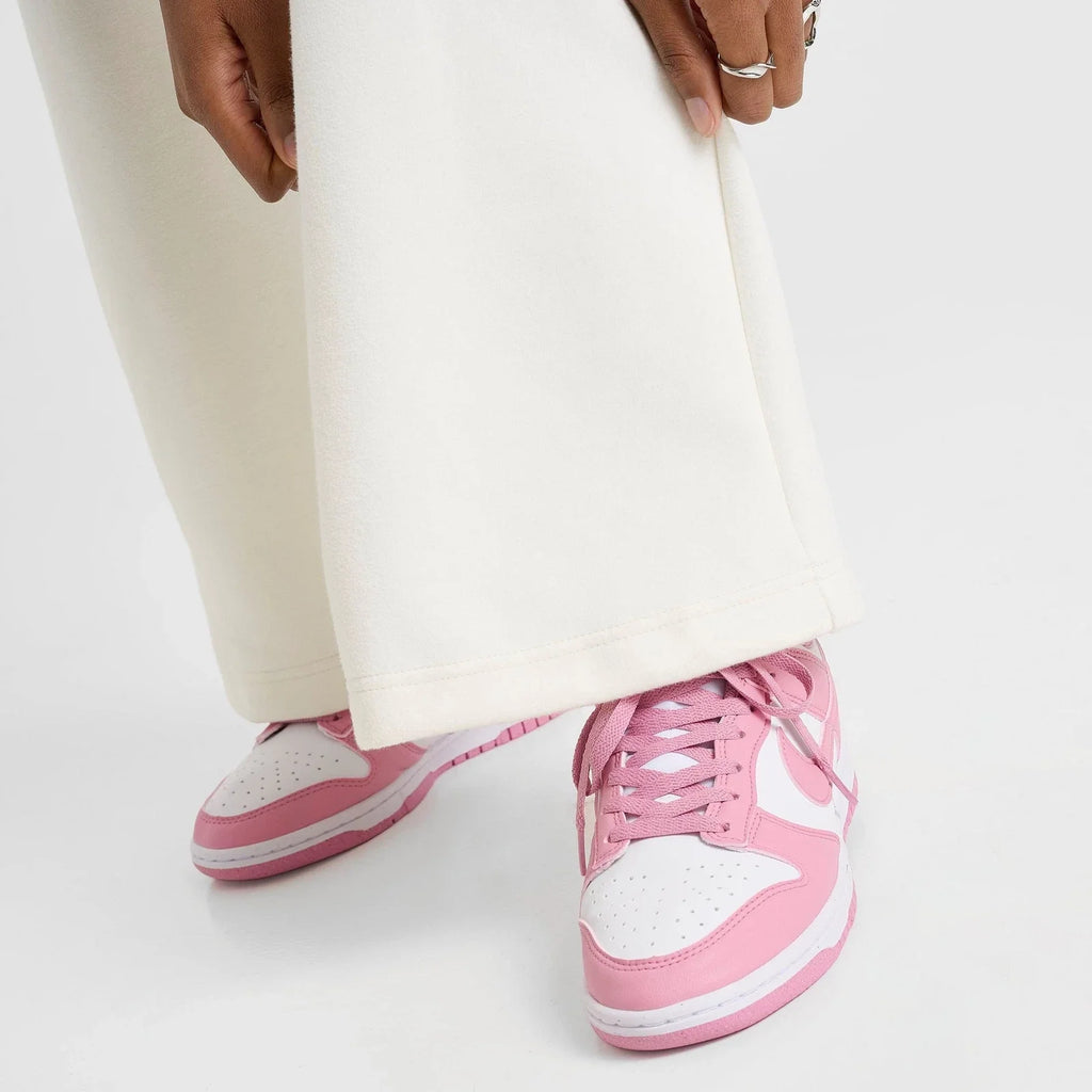 Women's High-Waisted Wide-Leg Fleece Pants