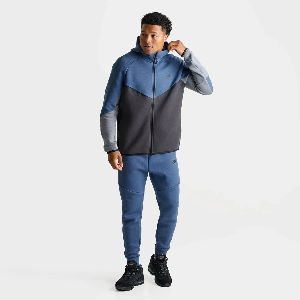 Men's Full-Zip Hooded Fleece Jacket