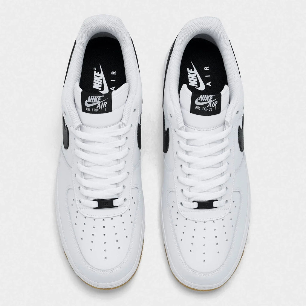 Men's Leather Low-Top Basketball Sneakers
