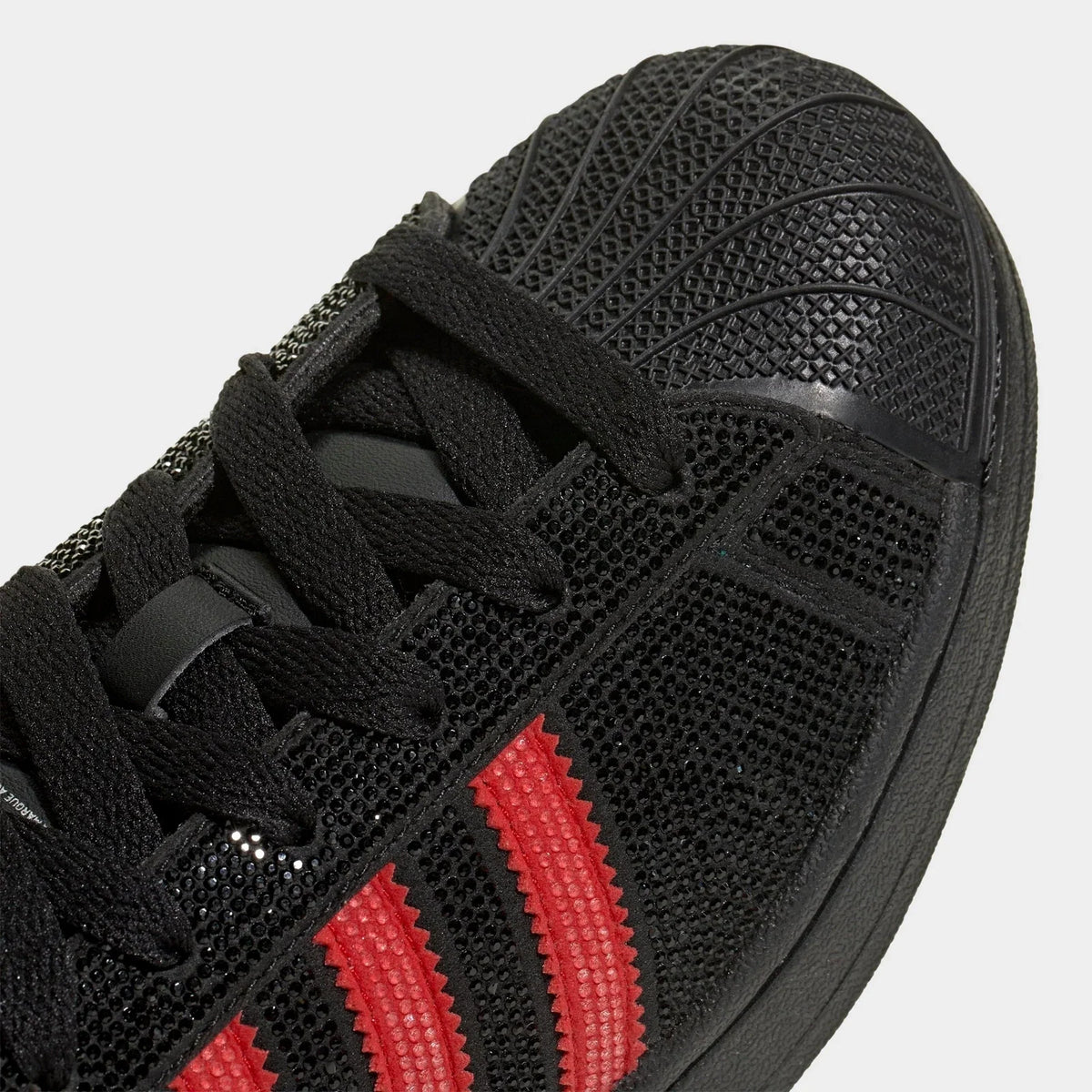 Women's Leather Shell Toe Sneaker - Black