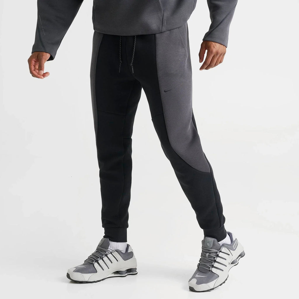 Men's Colorblock Fleece Jogger Pants