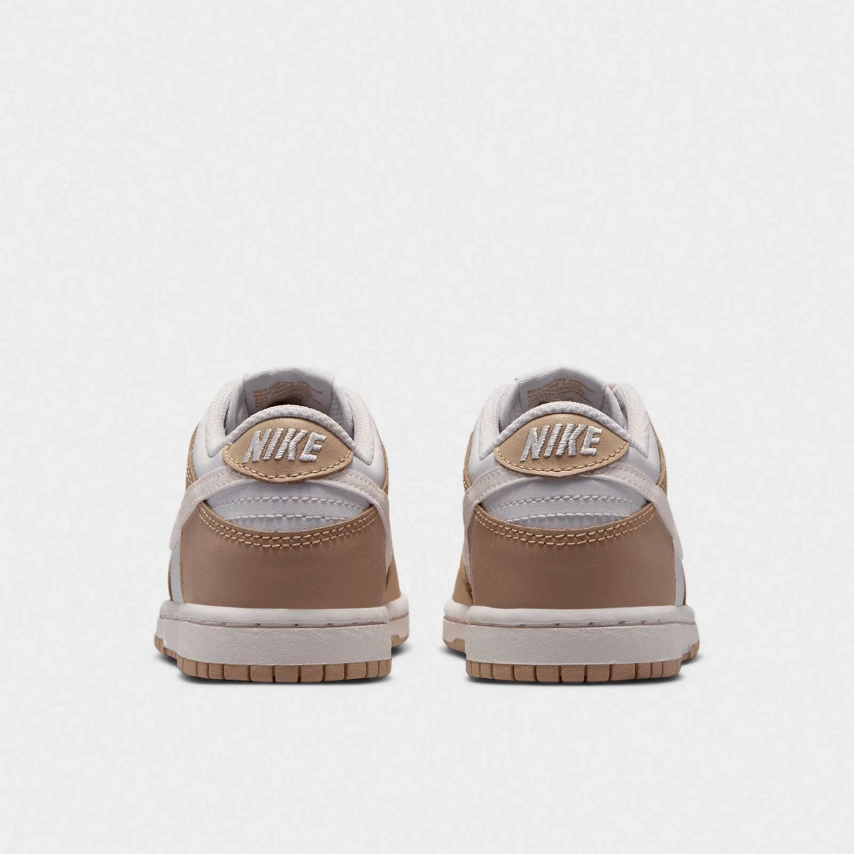 Little Kids' Leather Low-Top Sneakers - Brown
