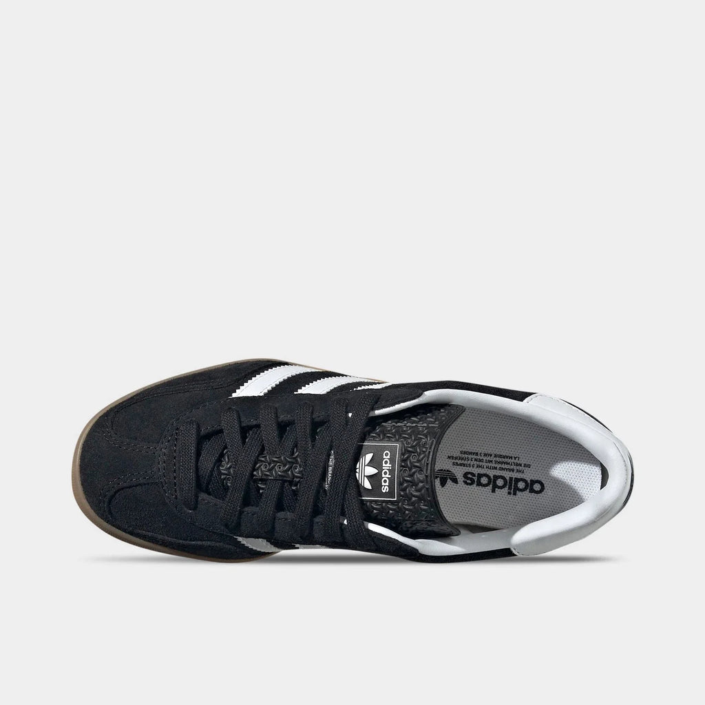 Kids' Suede Low Top Sneaker - Black