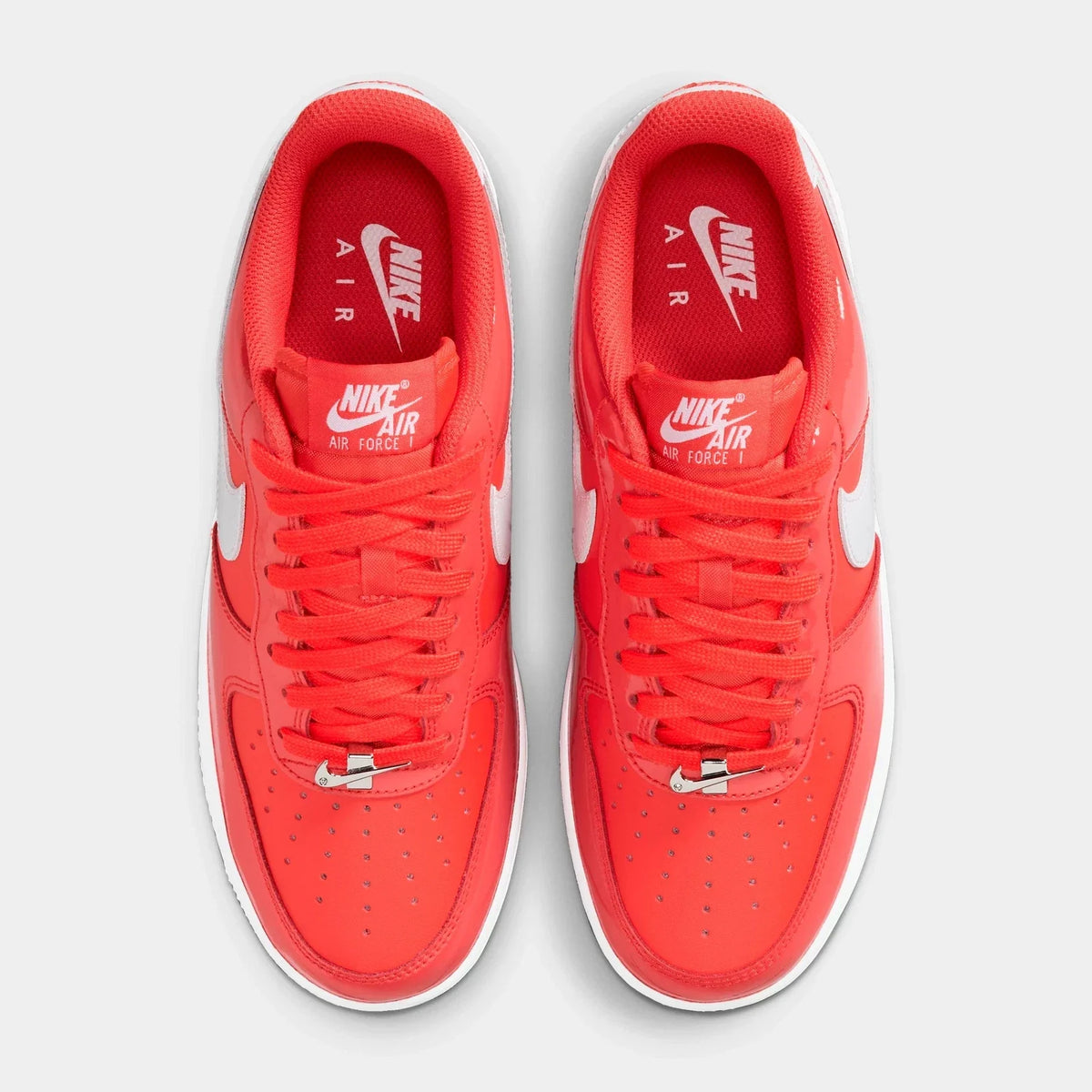 Women's Patent Leather Low-Top Sneakers
