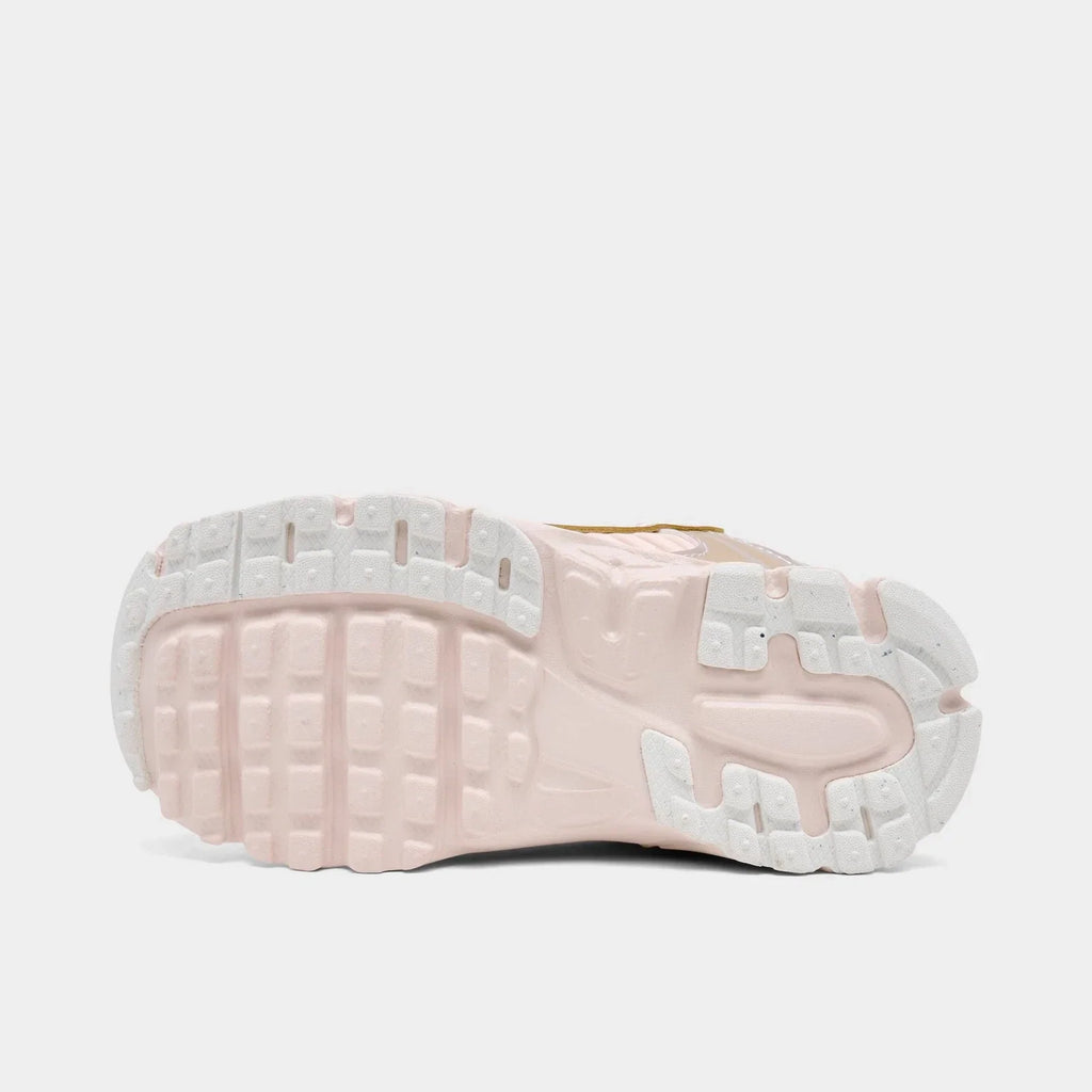 Toddler Mesh Stretch-Lace Sneakers - White