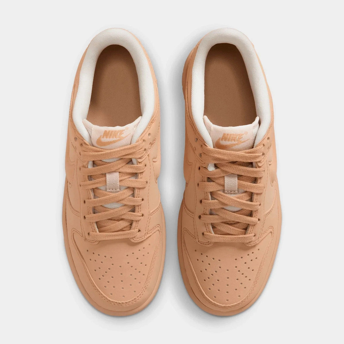 Kids' Leather Low-Top Casual Sneakers