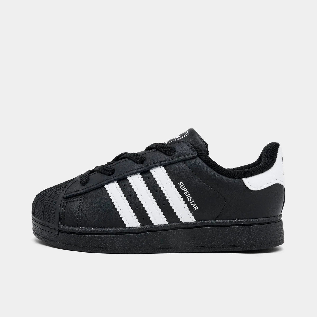Toddler Leather Shell Toe Sneaker - Black
