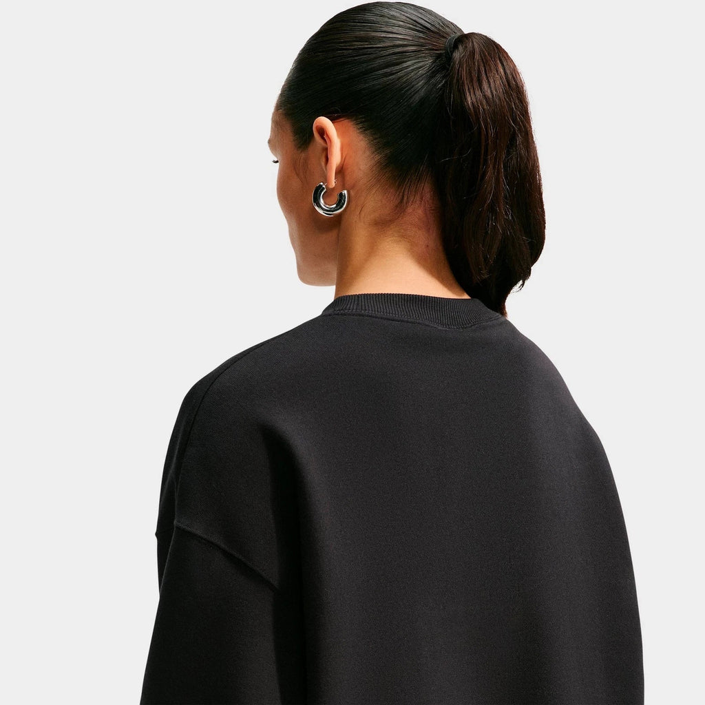 Women's Oversized Fleece Crewneck Sweatshirt